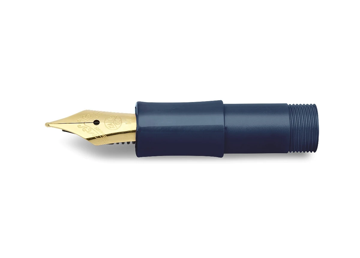Kaweco CLASSIC SPORT Mundstück Navy Mit Vergoldeter Stahlfeder 1 Kaweco CLASSIC SPORT Mundstück Navy Mit Vergoldeter Stahlfeder