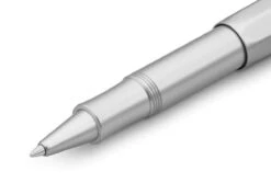 Kaweco AL SPORT Gel Roller Silver -Schreibwerkzeug Geschäft Kaweco AL RB Silver Detail Front web s 1280x1280