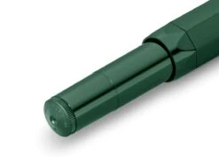 Kaweco CLASSIC SPORT Gel Roller Green -Schreibwerkzeug Geschäft Kaweco Classic RB closed Green Detail Back web s 1280x1280